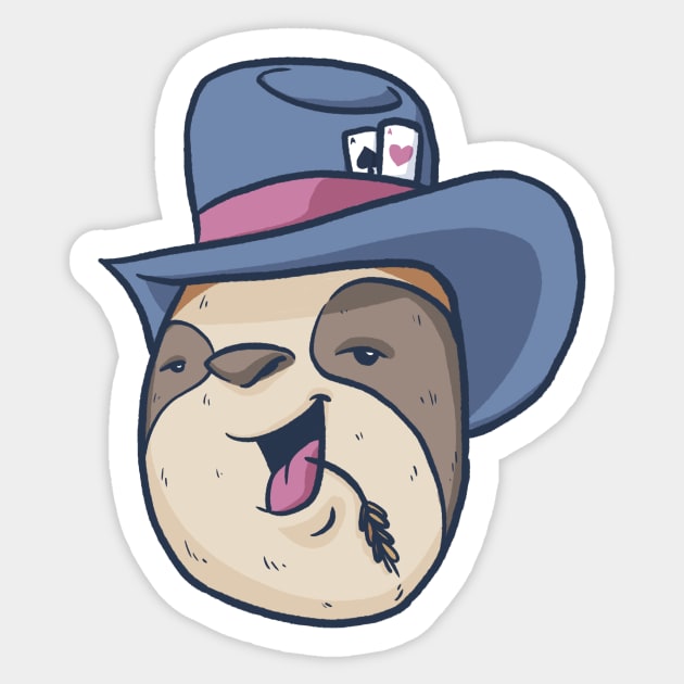 Lazy Gambler Sticker by MBGraphiX